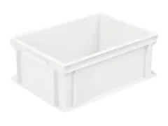 Euronorm Stapelkrat Hxlxb 170x400x300mm 16liter Gesloten Wit