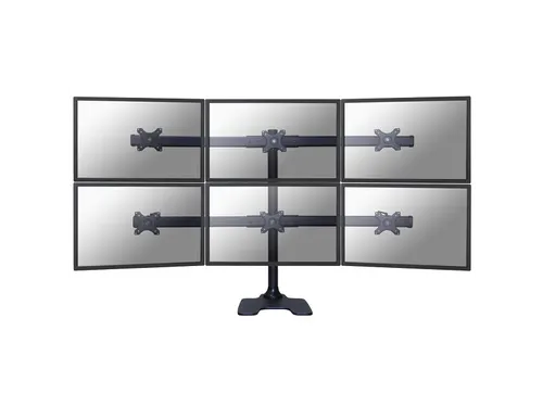 Fpma-d700dd6 Newmounts Flatscreen Bureausteun 6 schermen