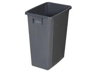 afvalverzamelaar,60l,HxBxD 580x320x460mm,romp PP grijs,gesloten - 1