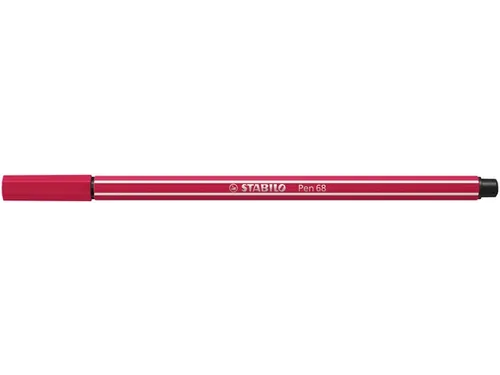 Viltstift STABILO Pen 68/50 medium donkerrood