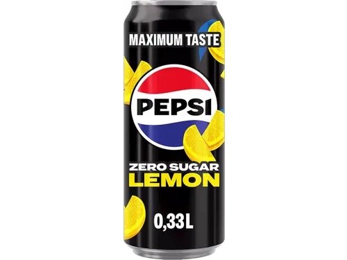 Zero Sugar Lemon frisdrank blik van 33 cl 12 stuks