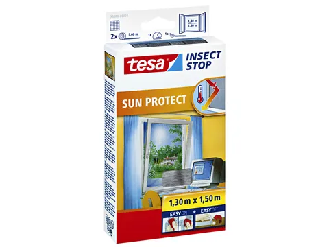 Insectenhor tesa Insect Stop SUN PROTECT raam 1,3x1,5m antraciet