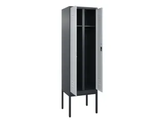 locker voor scheiding van kleding,HxBxD 2120x600x500mm,2vak - 2