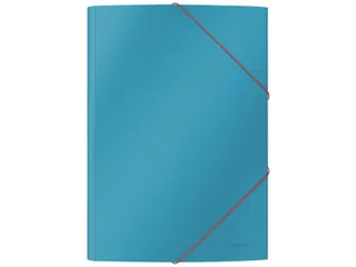 Elastomap Leitz Cosy A4 3-kleps blauw - 1