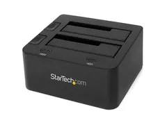USB 3.0 Dual SATA HDD/SSD Docking station met UASP
