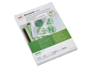 Lamineerhoes Gbc A5 80 micron glanzend - 1