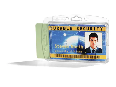 Durable 8924 Kaarthouder voor 2xVeiligheidspas 54x87mm 10 stuks