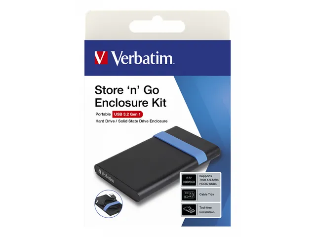 Store 'n' Go 2.5'' Enclosure Kit USB 3.2 Gen 1