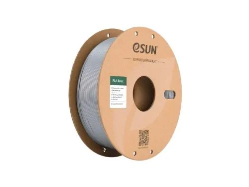 eSUN 3D printer Filament PLA-Basic 1,75mm Zilver 1kg