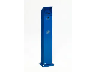 Combi-asbakstaander Vierkantvormig Blauw 2/5 liter 1150x180x150mm - 2