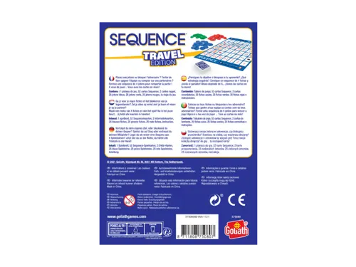 Spel Sequence reiseditie 7+ 2-12 spelers
