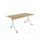 Schaffenburg Klaptafel 160x80cm honey castello 25mm wit