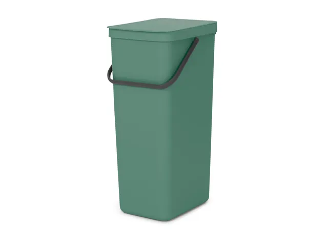 Afvalemmer Sort & Go 40 Liter Groen