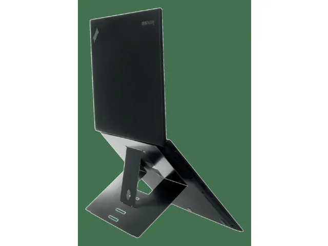 Laptopstandaard R-Go Riser Attachable voor laptops 10-22 inch Zwart