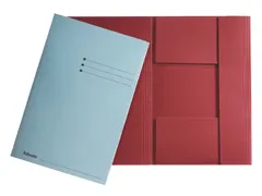 Dossiermap A4 Esselte Manilla 3 kleppen Rood