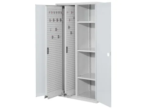 verticale kast,HxBxD 1950x1000x600mm,vleugeldeur,RAL5010