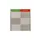 Menoor In-Uit bord 15 namen Aluminium Aanwezig/Afwezig Groen/rood