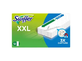Vloerwisdoekjes Swiffer navulling XXL droge doekjes 12 stuks - 1