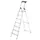 staande trap,eenzijdig,7trede(n),Stand H 1,5m,balk L 2,32m