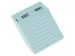 Bloc numéros Kangaro de 1 à 1000 bleu 42x105mm