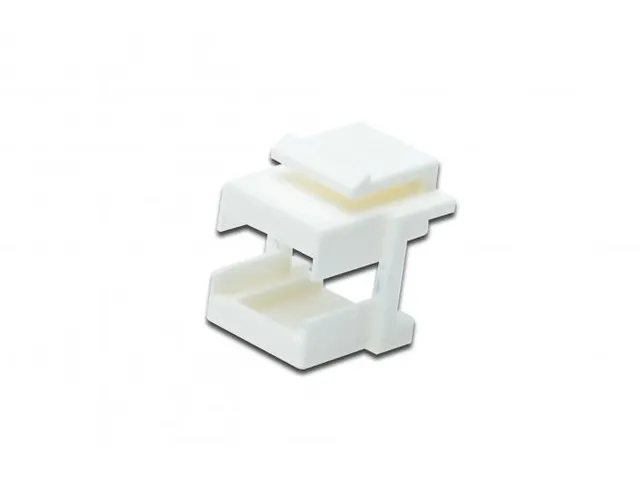 LC Keystone-adapter voor patchpaneel Wit