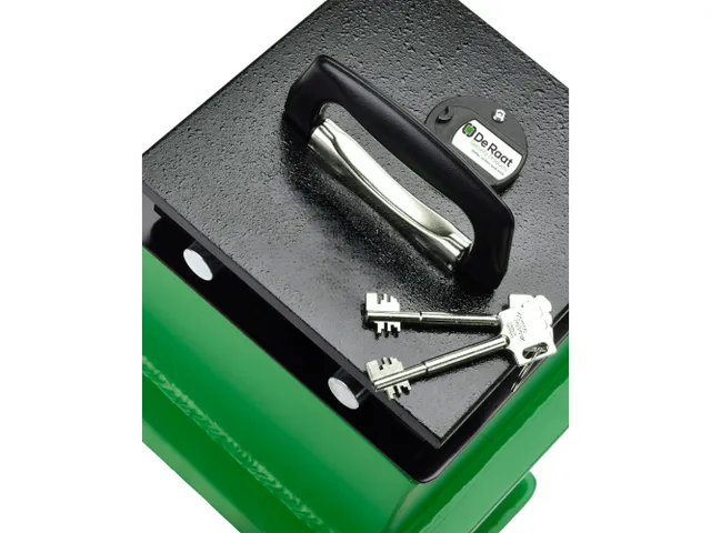 Vloerkluis Terra 2 K (vierkant) dubbelbaard sleutelslot 450x315x315mm