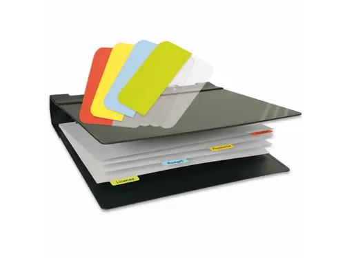Indextabs Djois 12x40mm zelfklevend permanent assorti 48 stuks