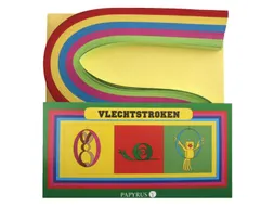 Vlechtstroken Kreatief 1.5x48cm assorti 200 stuks