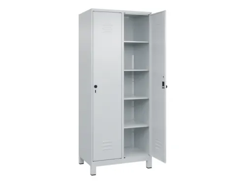 wasgoedverdeelkast,HxBxD 1950x800x500mm,vak B 400mm,draaigrendel