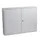 sleutelkast,400haak,HxBxD 550x730x140mm,romp grijs,front grijs