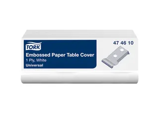 Tork 474610 Damast Tafelrol Wit Doos 3 Rollen - 2