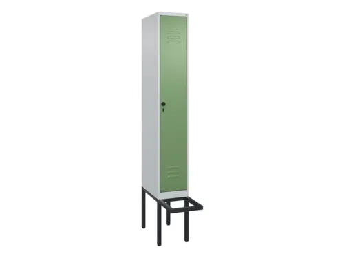 locker voor scheiding van kleding,HxBxD 2120x300x815mm,1vak