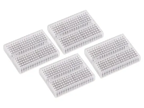 SET Mini Breadboards - 170 Insteekpunten - 4 ST.