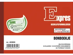 Bonboekje Expres A6 Zelfkopierend 2X50 Blad