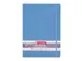 Schetsboek Talens Art Creation 80 witte vellen 140gr 210x300mm blauw