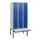 Dubbeldekse dekenkist,HxBxD 1950x900x815mm,3x2vak.,vak B 300mm