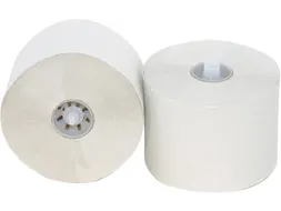 Toiletpapier met dop 2-laags wit 100m pak van 36 rollen