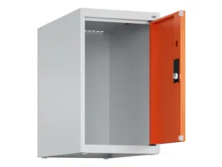 opzetkast,v. locker,1vak.,vak B 300mm,HxBxD 500x300x500mm,vleugeldeur - 2