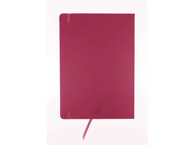 Schetsboek Kangaro A4 ruby PU HC 80 vel 140gr roomwit met elastiek en