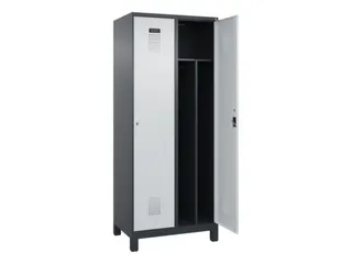 locker voor scheiding van kleding,HxBxD 1950x800x500mm,2vak - 1
