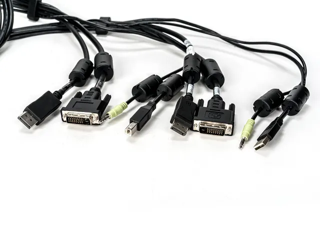 Vertiv Avocent CBL0178, 1,8 m, USB, USB, DVI-D, USB, 1-DVI-D, 1-DP, 1-
