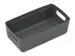 Boîte de rangement Kangaro 5 litres + couvercle anthracite 3 pièces