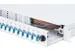 LWL-splicebox 1U uitgerust 24x LC DX OS2 incl. splicecassette