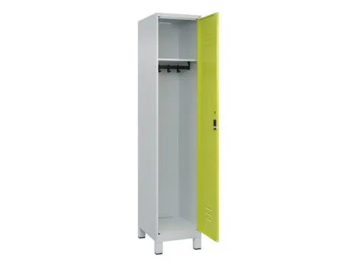 locker,HxBxD 1950x400x500mm,1vak,vak B 400mm,cil.-slot,voeten