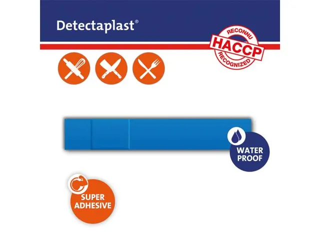 Pansement Detectaplast 8147 universal hydrofuge bleu 120x20mm 100pcs