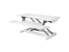 Bakkerelkhuizen Adjustable Desk Riser Zit-Sta Werkstation Wit