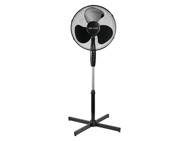 Ventilateur sur pied BRASQ F300 Ø 40cm noir