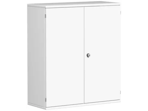 kantoorkast,HxBxD 1150x1000x430mm,decor romp wit,decor front wit