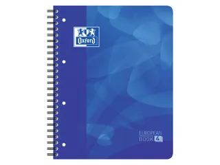 Projectboek Oxford Scribzee A4+ 4r Lijn 120vel Blauw - 1
