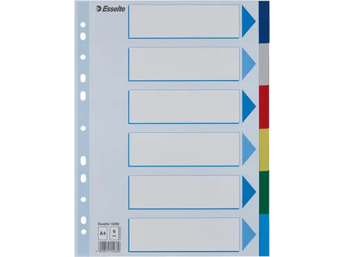 Esselte Tabbladen 6 Tabs